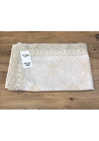 Atak Cemre Jakarlı Dertsiz Yemek Masa Örtüsü 160 X 220 001