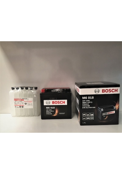 Bosch 12V 12AH-Amper M6018 YTX14-BS Mercedes Yedekleme Aküsü
