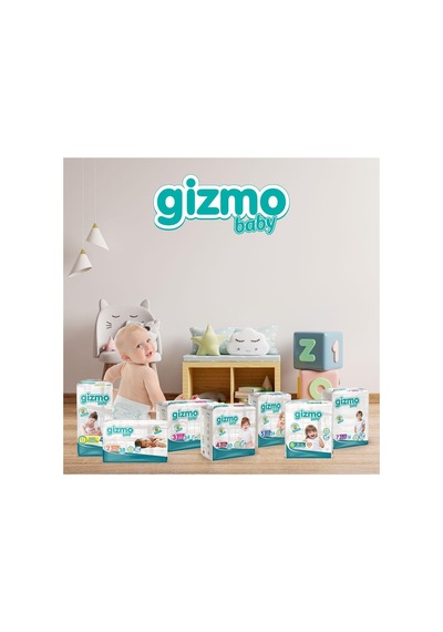 Gizmo Çocuk Bezi Xxl 7 Numara 20 Kg+ 7 Beden