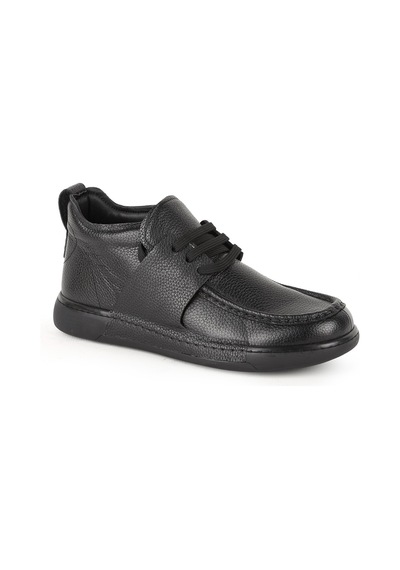Libero L5756 City Chukka - Mid-cut Erkek Deri Kürklü Bot Siyah