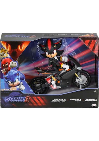 Jkp 424064 Sonic 3 - Aksiyon Figür Ve Motorsiklet Sonic