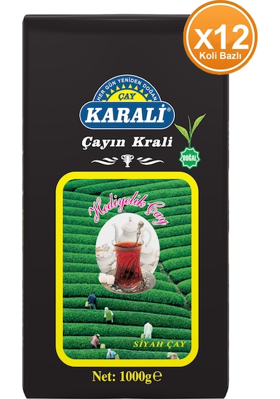Karali Hediyelik Dökme Çay 12 x 1 KG
