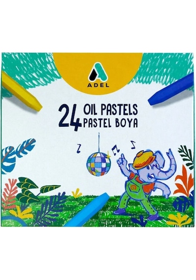 Adel 24lü Pastel Boya 428 0867 002 Çok Renkli
