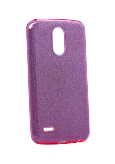 LG Uyumlu Stylus 3 Kılıf Zore Shining Silikon Rose Gold