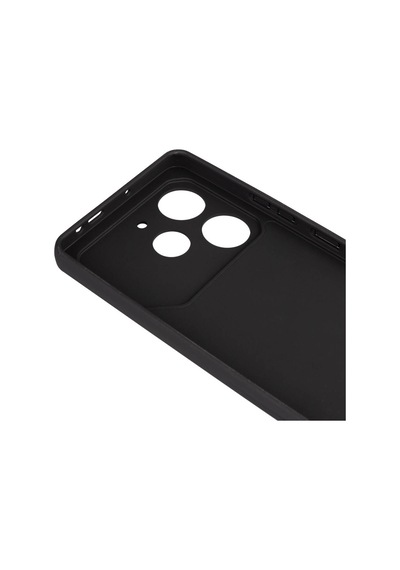 Tecno Pova 6 Pro Kılıf Uzrm Biye Silikon - Siyah Siyah