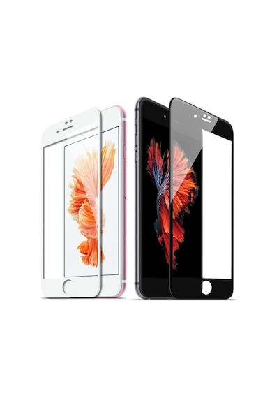 Apple Uyumlu   iPhone 8 Plus 5D Tam Kaplayan Ekran Koruyucu Kırılmaz Cam (394132488)