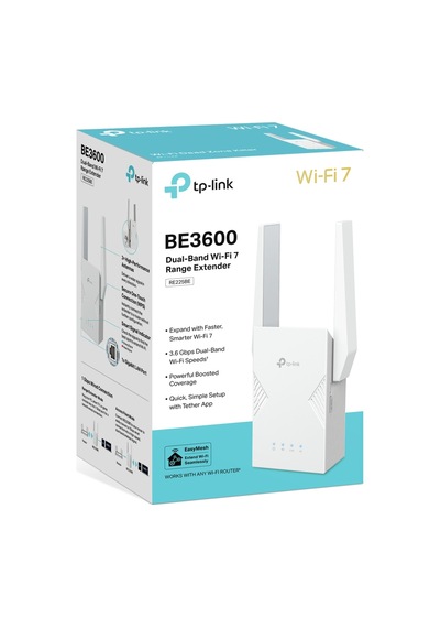 Tp-lınk Re225be Wıfı7 Be3600 Menzil Genişletici Priz Tip