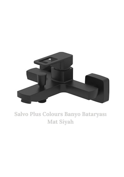 Bien BB01065522 Salvo Plus Colours Banyo Bataryası Mat Siyah