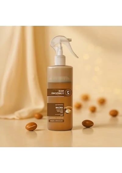 Çift Fazlı Argan Yağı İçeren Fön Suyu - 400 Ml