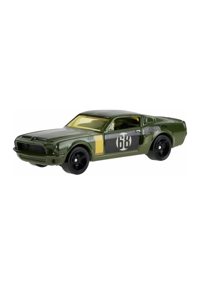 Hot Wheels Tekli Arabalar 68 Shelby Gt500 - Jjk24 Kısa Kart Çok Renkli