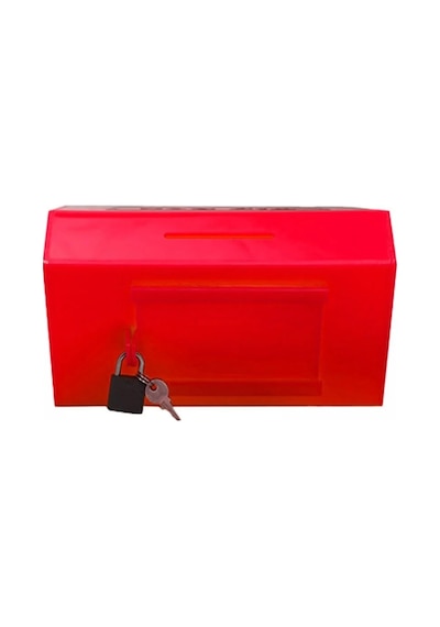 Tipbox - Bahşiş Kutusu Kırmızı - 20x13xh12cm