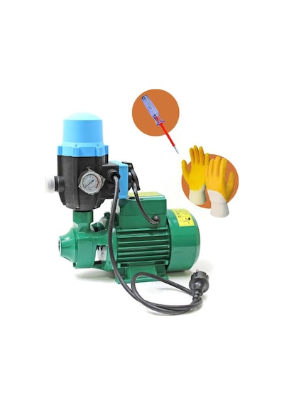 Millian Qb-60 1 Parmak Elektrikli Su Motoru Pompası 0.75 Hp - 0.5 Kw - 2 Kat2 Daireye Basar