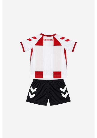 26/27 Hummel Samsunspor Çubuklu Bebek Takımı Kırmızı - Beyaz