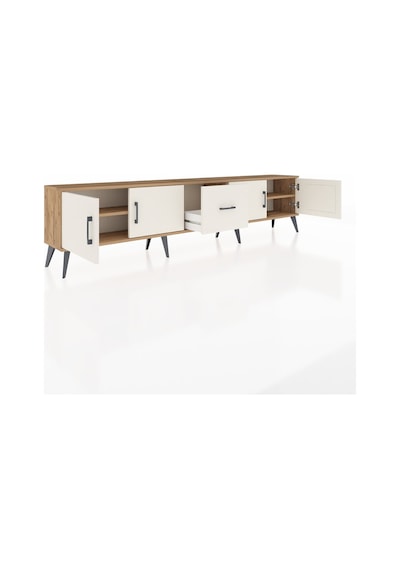 Arges Tv Ünitesi 2 Raflı Tek Çekmeceli 4 Kapaklı 220x30x51 Çam-aytaşı Aytası/aytası - Atlas Çam Arges Tv Ünitesi 2 Raflı Tek Çekmeceli 4 Kapaklı 220x30x51 Çam-aytaşı Aytası/aytası - Atlas Çam