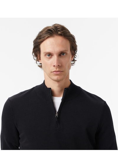 Nautica Erkek Siyah Classic Fit Kazak-11464 0tb-siyah