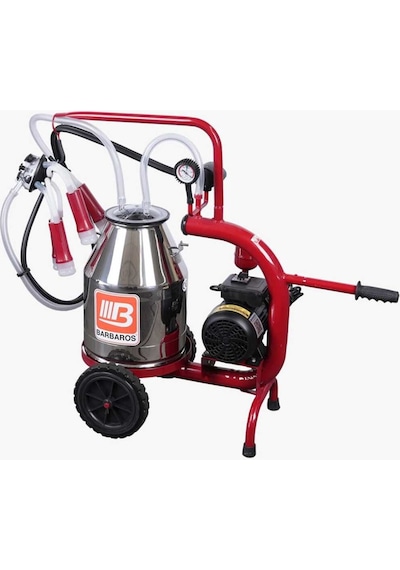 Tek Sağım Tek Güğüm İnek Sağım Makinesi C Model Kuru Pompa