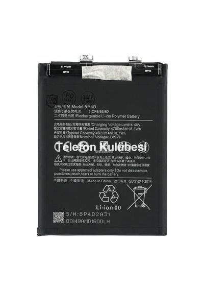 Xiaomi Mi 13 Pro Uyumlu Batarya Pil Bp4d