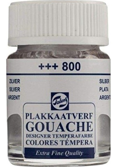 Talens Guaj Boya 16 ML Neutral Siyah Siyah 737 10 Adet Çok Renkli