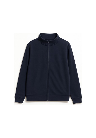 Kadın Fermuarlı İçi Polarlı Sweatshirt Çok Renkli