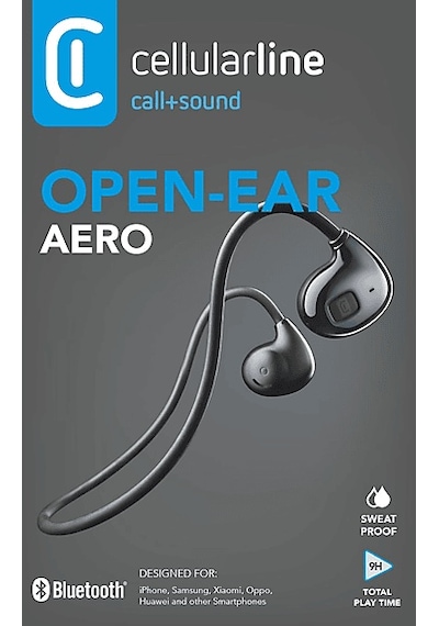 Cellularlıne Aero Open-Ear  IPX4 Bluetooth 5.3 Kulak İçi Kulaklık