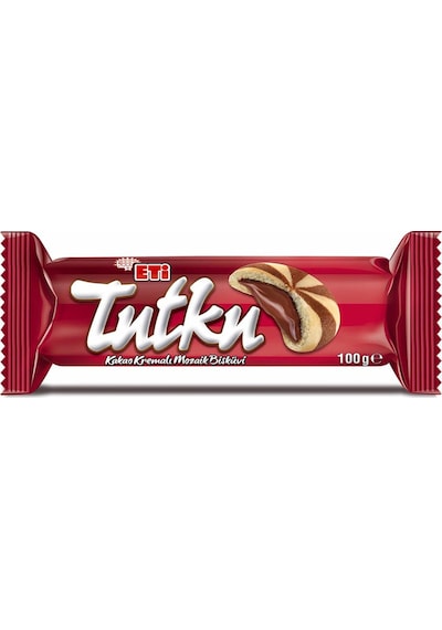 Eti Tutku Kakao Kremalı Mozaik Bisküvi 100 Gr X 12 Adet