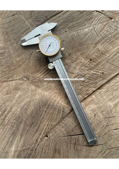 Chıx Carbon Çelik Saatli Kumpas Paslanmaz Çelik Kumpas Kutulu 155mm