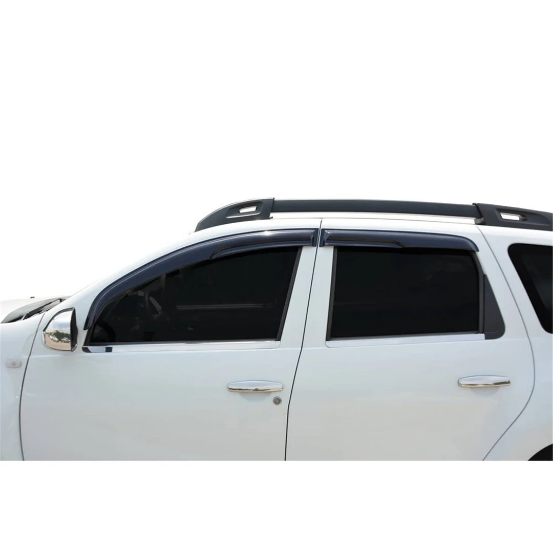 Dacia Duster Cam Çıtası Alt - Krom 4 Parça 2010-2018 Arası
