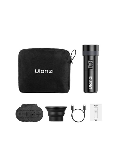 Ulanzi Lm01 Rgb Gobo 10w Taşınabilir Led Fotoğraf Ve Video Işığı - L219a