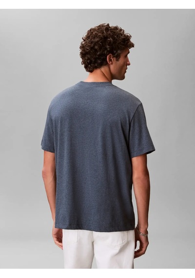 Calvin Klein Ss Hero Monologo Tee, R9f, S Mavi Erkek T-shirt