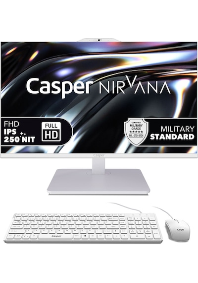 Casper Nirvana  A80.1342-AV00X-V-B  i5-13420H 12 GB  500 GB NVME SSD Free Dos AIO Masaüstü Bilgisayar