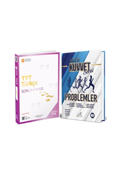 Üç Dört Beş Tyt Türkçe Ve Aktif Ögrenme Problemler Soru Bankası 2 Kitap Set