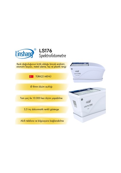 Ls176 Spektrofotometre Hassas Renk Sonucu