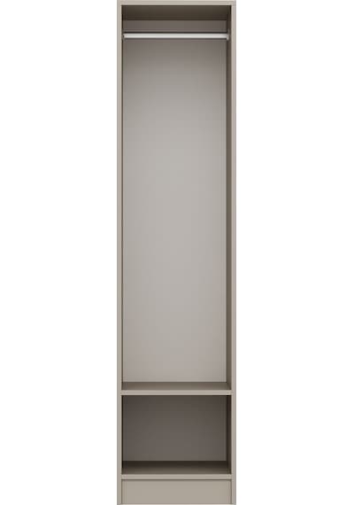 Minar Kale 1 Kapaklı Dolap İlkbahar Mebran 190cm - Kumtaşı/kumtaşı - Askılıklı Kumtaşı