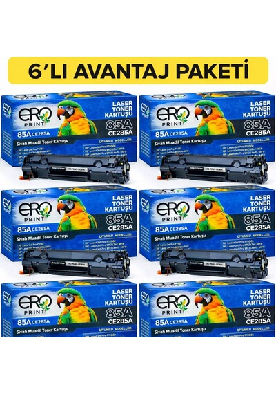 Hp Laserjet Pro M1212 Uyumlu Toner - 6'lı  Paket