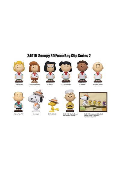 Snoopy Klipsli Figür Seri 2 34010