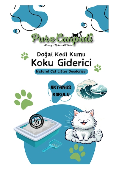 Purecanpati Kedi Kumu Koku Giderici Okyanus Kokulu