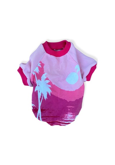Kemique Nature Pink Oval Yaka Tişört Köpek Kıyafeti Kemique Nature Pink Oval Yaka Tişört Köpek Kıyafeti