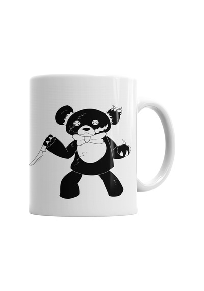 Teddy Bear Kupa Bardak Porselen Karışık
