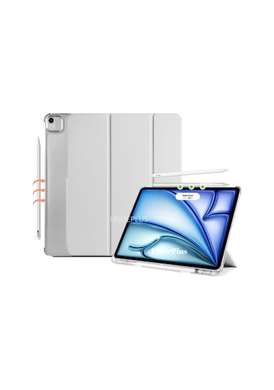 Apple Uyumlu iPad, Air 5. Nesil 10.9 Kılıf Flip Cover Kalem Bölmeli Pc Case-10.nesil Değil-a2588 A2589 A2591 Kılıf