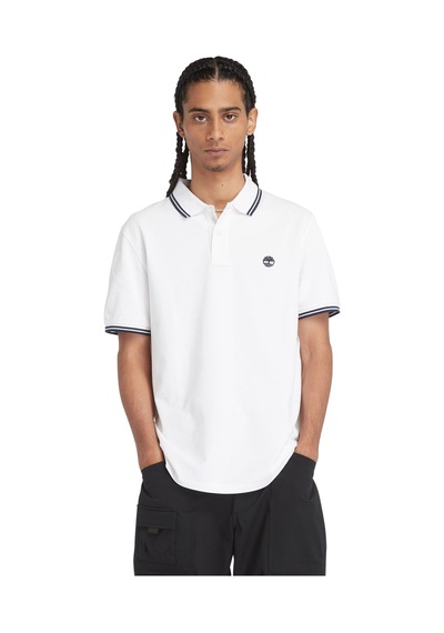 Timberland Tipped Pique Short Sleeve Polo Erkek T-shirt Tb0a5w4y1001 001