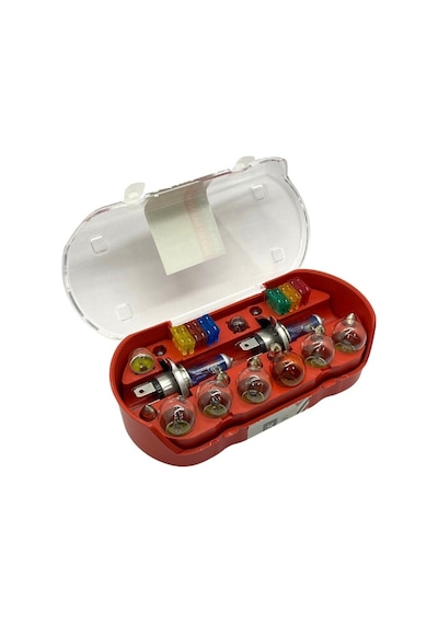 12v H4 Ampul-sigorta Seti Acil Set +%220 Fazla Işık 30 Parça