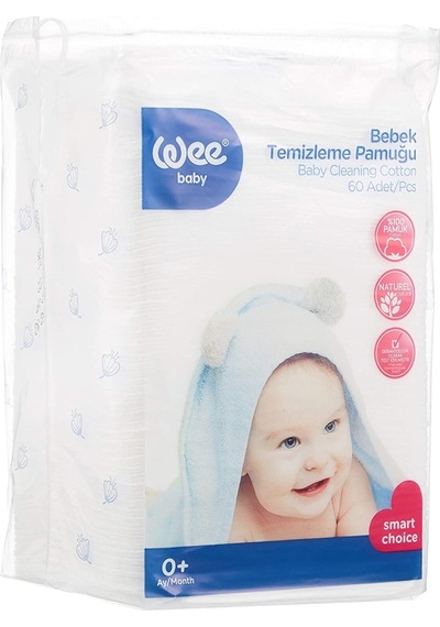 Bebek Temizleme Pamuğu 15x60 Adet