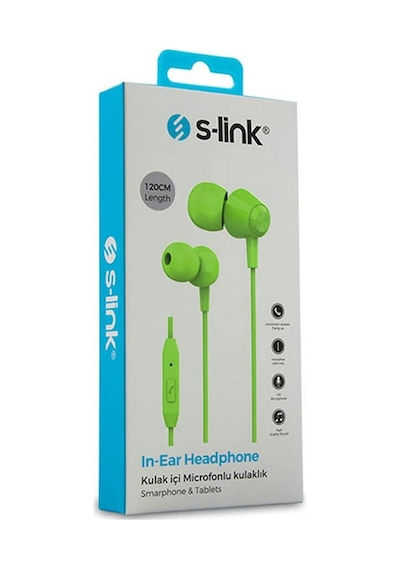 S-Link SL-KU160 Mikrofonlu Kulak İçi Kulaklık