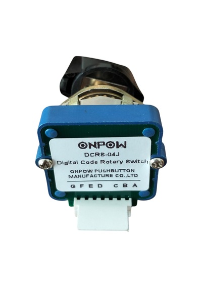 04j Cnc Rotary Switch Cnc Makinaları Çoklu Pozisyon Döner Anahtar
