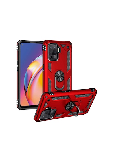 Oppo Reno 5 Lite Kilif Zirhli Standli Miknatisli Tank Kapak 463554235