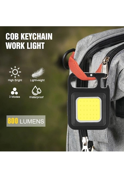 Mighty 800 Lümen 30 Cob Led Mıknatıslı Kamp Feneri El Feneri N11.16344