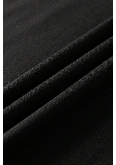 Siyah Beyaz 2li Paket Kadın Düşük Omuz Kayık Yaka Oversize T-shirt Beyaz - Siyah