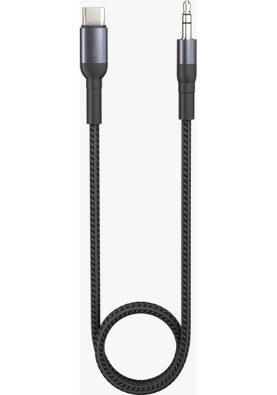 3.5 Mm To Type-c Ses Aktarma Kablo Dönüştürücü 1.2 Mt Aux Type-c Ses Kablosu
