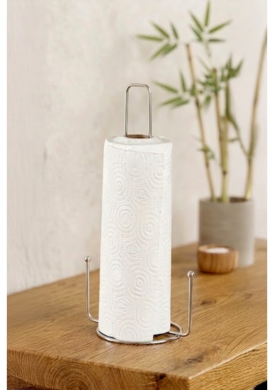 Paslanmaz Metal Peçetelik-rulo Kağıt Havluluk 29 Cm Krom