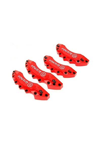 Kaliper Kapağı Brembo Kabartma Yazılı Set 4'Lü Kırmızı